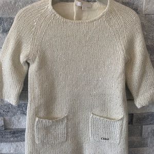 Chloe - Knit Sweater Dress or Long Tunic -LIKE NEW